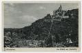 Primary view of [Postcard with a Photograph of the Wernigerode Castle]