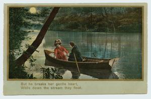 Primary view of object titled '[Illustrated Song Postcard, "Same Old Story": Part 3]'.