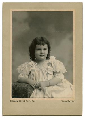 Primary view of object titled '[Portrait of a Young Girl in a Nice Dress]'.