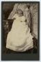 Photograph: [Portrait of Blondina Bahl in a Baptism Gown]