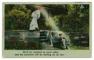 Primary view of object titled '[Illustrated Song Postcard, "Go on Smiling": Part 2]'.