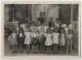 Photograph: [Photograph of First and Second Grade Students in 1945]