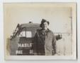 Photograph: [Photograph of Jack Smith in a Firefighter's Uniform]