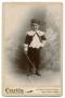 Photograph: [Portrait of John Bahl Holding a Whip]