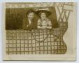 Primary view of [Postcard with a Photo of Harry and Mayme Bahl]