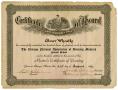 Thumbnail image of item number 1 in: '[Master's Certificate of Dance to Elmer Wheatly]'.