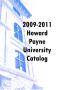 Book: Catalog of Howard Payne University, 2009-2011