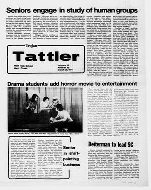 Primary view of object titled 'Trojan Tattler (West, Tex.), Vol. 30, No. 10, Ed. 1 Thursday, March 20, 1975'.