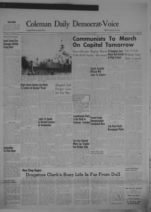 Primary view of object titled 'Coleman Daily Democrat-Voice (Coleman, Tex.), Vol. 1, No. 136, Ed. 1 Sunday, April 24, 1949'.