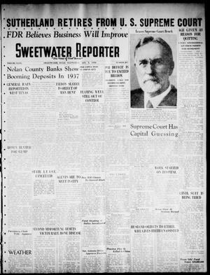 Primary view of object titled 'Sweetwater Reporter (Sweetwater, Tex.), Vol. 40, No. 267, Ed. 1 Wednesday, January 5, 1938'.