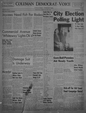 Primary view of object titled 'Coleman Democrat-Voice (Coleman, Tex.), Vol. 68, No. 42, Ed. 1 Tuesday, April 7, 1953'.