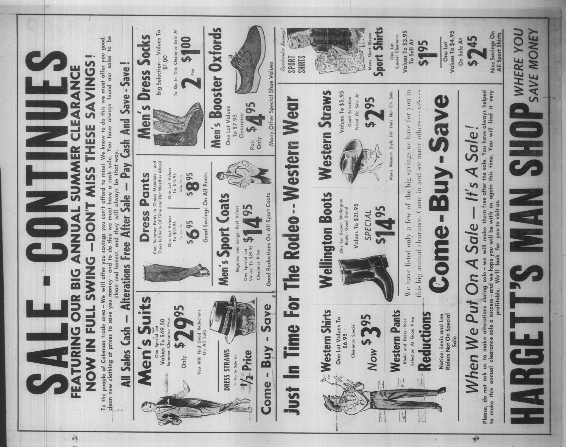 The Coleman Democrat-Voice (Coleman, Tex.), Vol. 81, No. 4, Ed. 1 Tuesday, July 4, 1961
                                                
                                                    [Sequence #]: 5 of 8
                                                