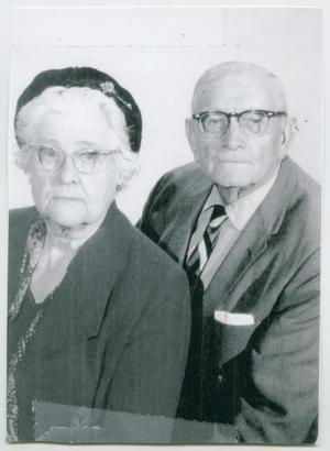 Primary view of object titled '[Portrait of Nelle and Lee Turney in their Later Years]'.