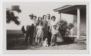 Primary view of object titled '[Photograph of Ingram Family Members]'.