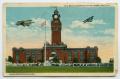 Primary view of [Postcard with an Illustration of a Naval Administration Building]