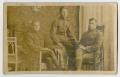 Primary view of [Portrait of Three World War One Soldiers]