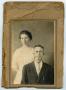 Photograph: [Portrait of Two Adults in Formal Clothes]