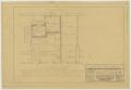 Technical Drawing: Settles' Hotel, Big Spring, Texas: Basement Cold Storage Plan