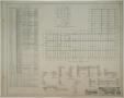 Technical Drawing: Scharbauer Hotel, Midland, Texas: Main Roof Framing Plan