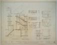 Thumbnail image of item number 1 in: 'Hotel Building, Gorman, Texas: Stair Plans'.