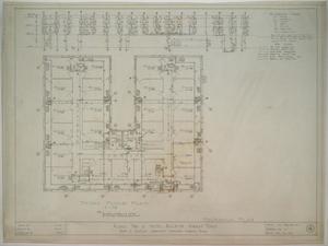 Primary view of object titled 'Hotel Building, Gorman, Texas: Third Floor Mechanical Plan'.