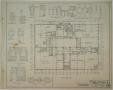 Technical Drawing: Scharbauer Hotel, Midland, Texas: First Floor Plan