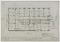 Technical Drawing: Primm's and Byrne's Hotel, Dublin, Texas: Second Floor Plan