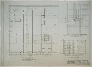 Primary view of object titled 'Llano Hotel Alterations, Midland, Texas: First Floor Plan'.