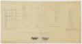 Technical Drawing: Mr. A. W. Wible's Apartment, Dallas, Texas: Cabinet Plans