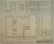 Technical Drawing: Settles' Hotel, Big Spring, Texas: Mezzanine Floor Plan