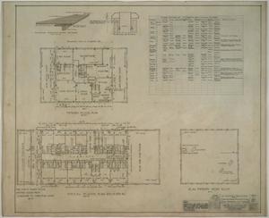 Primary view of object titled 'Settles' Hotel, Big Spring, Texas: Fifteenth Floor Plan'.