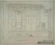 Technical Drawing: Settles' Hotel, Big Spring, Texas: Banquet Hall Decorative Details
