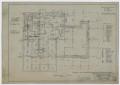 Technical Drawing: Scharbauer Hotel Mechanical Plans, Midland, Texas: Basement Plan