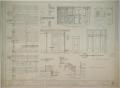 Technical Drawing: Hotel Building, Gorman, Texas: Miscellaneous Details
