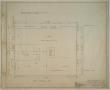 Technical Drawing: Settles' Hotel, Big Spring, Texas: General Excavation Plan