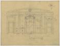 Technical Drawing: Scharbauer Hotel Details, Midland, Texas: Banquet Hall Plans