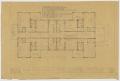 Technical Drawing: Anne D'Spain's Apartment House Revisions, Abilene, Texas: Second Floo…