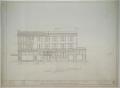 Technical Drawing: Hotel Building, Gorman, Texas: North Elevation