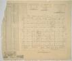 Thumbnail image of item number 2 in: 'Settles' Hotel, Big Spring, Texas: First Floor Framing Plan'.