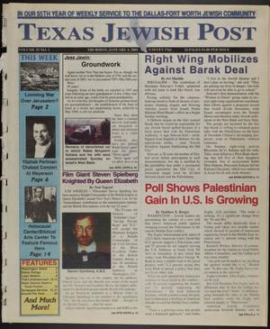 Primary view of object titled 'Texas Jewish Post (Fort Worth, Tex.), Vol. 51, No. 1, Ed. 1 Thursday, January 4, 2001'.