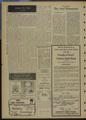 Primary view of object titled 'Texas Jewish Post (Fort Worth, Tex.), Vol. 21, No. 40, Ed. 1 Thursday, October 5, 1967'.