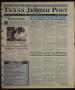 Primary view of Texas Jewish Post (Fort Worth, Tex.), Vol. 52, No. 36, Ed. 1 Thursday, September 3, 1998