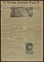 Newspaper: Texas Jewish Post (Fort Worth, Tex.), Vol. 9, No. 35, Ed. 1 Thursday,…