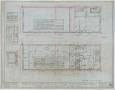 Technical Drawing: Masonic Hall, Breckenridge, Texas: Floor Plans
