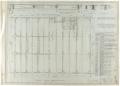 Technical Drawing: Masonic Building, Abilene, Texas: Third Floor Framing Plan