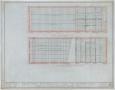 Technical Drawing: Masonic Hall, Breckenridge, Texas: Framing Plans