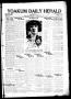Thumbnail image of item number 1 in: 'Yoakum Daily Herald (Yoakum, Tex.), Vol. 29, No. 121, Ed. 1 Saturday, August 22, 1925'.