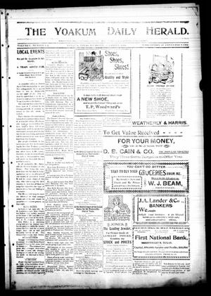 Primary view of The Yoakum Daily Herald. (Yoakum, Tex.), Vol. 2, No. 182, Ed. 1 Thursday, October 6, 1898