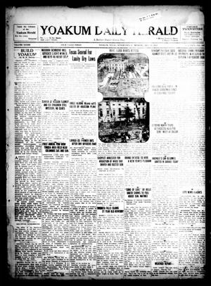 Primary view of object titled 'Yoakum Daily Herald (Yoakum, Tex.), Vol. 33, No. 229, Ed. 1 Monday, December 30, 1929'.