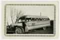 Primary view of [Photograph of a School Bus and Driver]